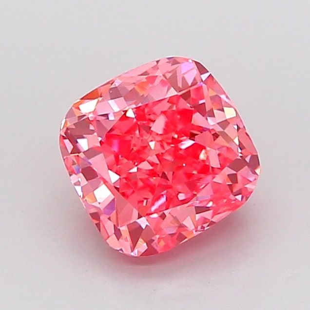 Loose Diamond - CUSHION MODIFIED 1.6ct Fancy Vivid Pink VS1: Loose Diamond - CUSHION MODIFIED 1.6ct Fancy Vivid Pink VS1 Source: This is a real non-mined Diamond that has been grown in a lab Shape: CUSHION MODIFIED Carats: 1.6 Color: Fancy Vivid Pink Certificat