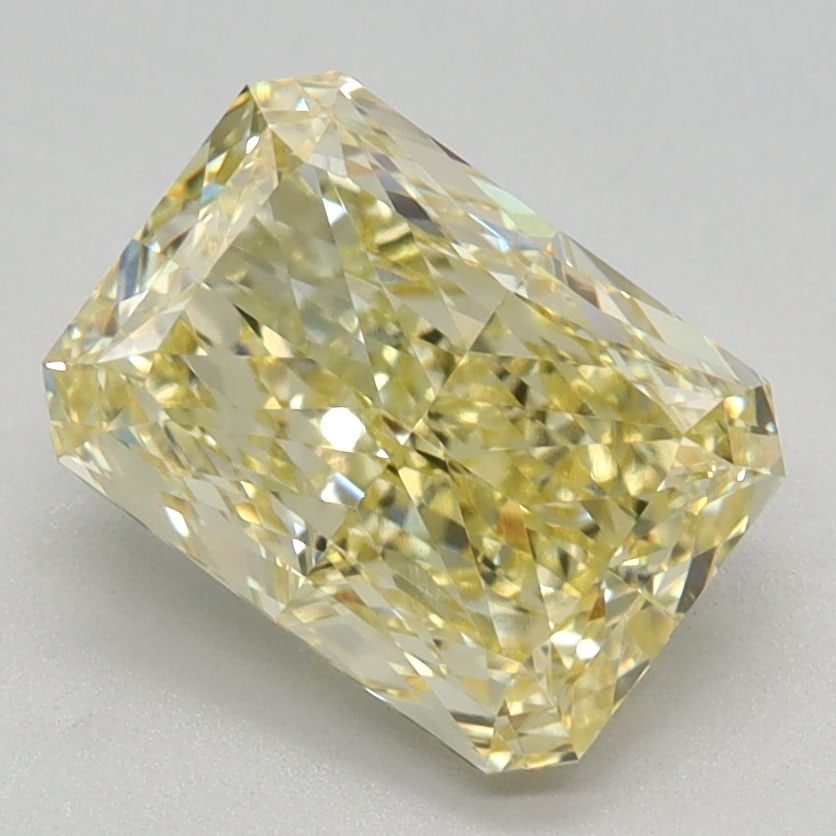 Loose Diamond - RADIANT 1.92ct Fancy Intense Yellow VVS2: Loose Diamond - RADIANT 1.92ct Fancy Intense Yellow VVS2 Source: This is a real non-mined Diamond that has been grown in a lab Shape: RADIANT Carats: 1.92 Color: Fancy Intense Yellow Certification: IG