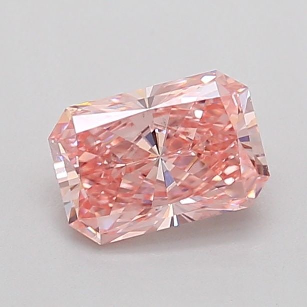 Loose Diamond - RADIANT 0.93ct Fancy Intense Pink VS2: Loose Diamond - RADIANT 0.93ct Fancy Intense Pink VS2 Source: This is a real non-mined Diamond that has been grown in a lab Shape: RADIANT Carats: 0.93 Color: Fancy Intense Pink Certification: IGI Vid