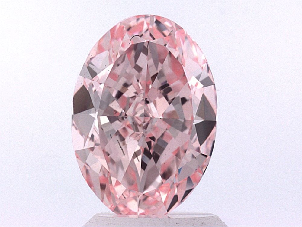 Loose Diamond - OVAL 2.31ct Fancy Intense Pink VS1: Loose Diamond - OVAL 2.31ct Fancy Intense Pink VS1 Source: This is a real non-mined Diamond that has been grown in a lab Shape: OVAL Carats: 2.31 Color: Fancy Intense Pink Certification: IGI Video: