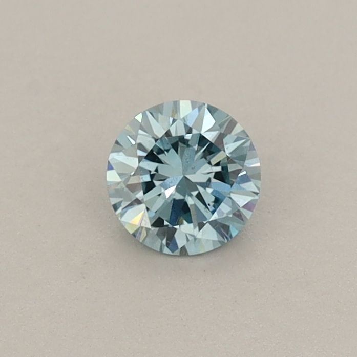 Loose Diamond - ROUND 0.28ct Fancy Vivid Blue VS2: Loose Diamond - ROUND 0.28ct Fancy Vivid Blue VS2 Source: This is a real non-mined Diamond that has been grown in a lab Shape: ROUND Carats: 0.28 Color: Fancy Vivid Blue Certification: IGI Video: