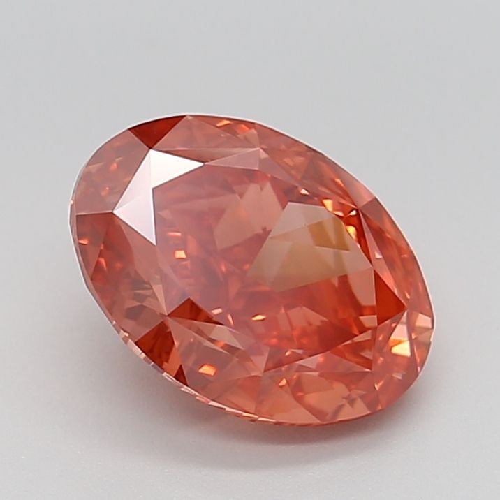 Loose Diamond - OVAL 3.38ct Fancy Vivid Pink VS1 (1 of 1)