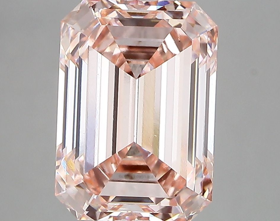 Loose Diamond - EMERALD 4.04ct Fancy Pink VS1 (1 of 1)