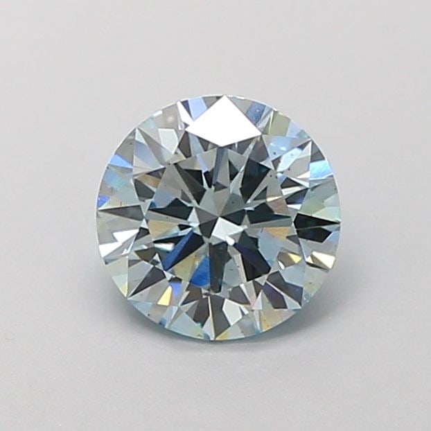 Ideal Loose Diamond - ROUND 1.2ct Fancy Intense Blue VVS2 (1 of 1)