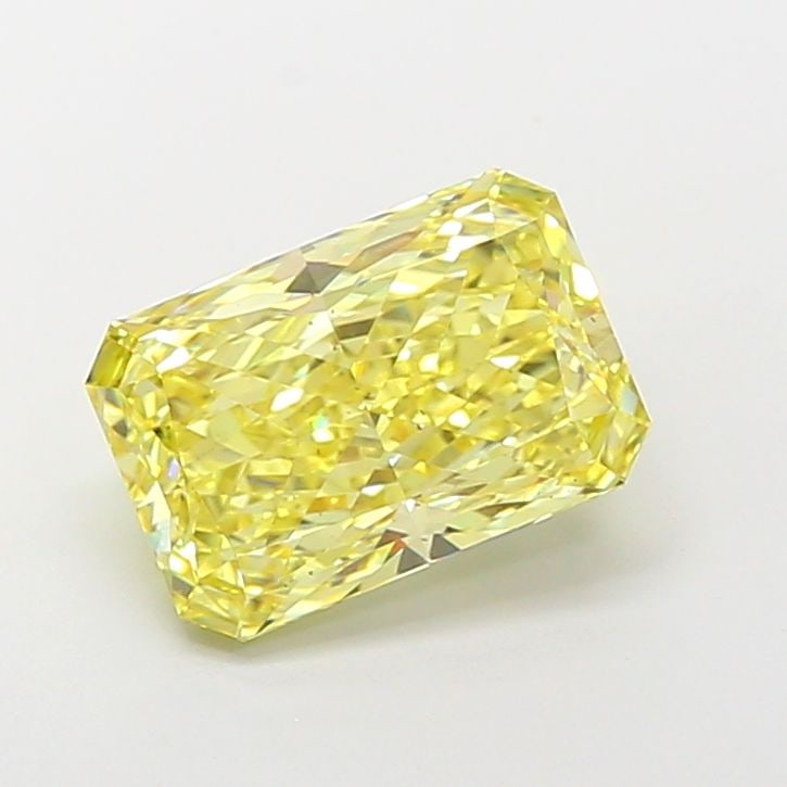 Loose Diamond - RADIANT 3.55ct Fancy Intense Yellow VS2: Loose Diamond - RADIANT 3.55ct Fancy Intense Yellow VS2 Source: This is a real non-mined Diamond that has been grown in a lab Shape: RADIANT Carats: 3.55 Color: Fancy Intense Yellow Certification: IGI