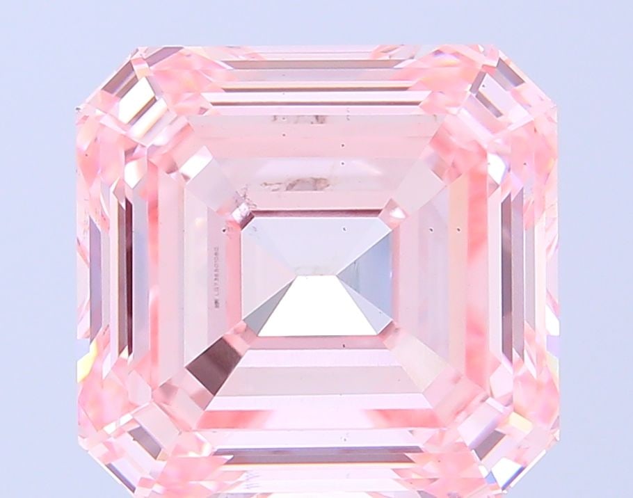 Loose Diamond - EMERALD 10.03ct Fancy Intense Pink VS2: Loose Diamond - EMERALD 10.03ct Fancy Intense Pink VS2 Source: This is a real non-mined Diamond that has been grown in a lab Shape: EMERALD Carats: 10.03 Color: Fancy Intense Pink Certification: IGI V