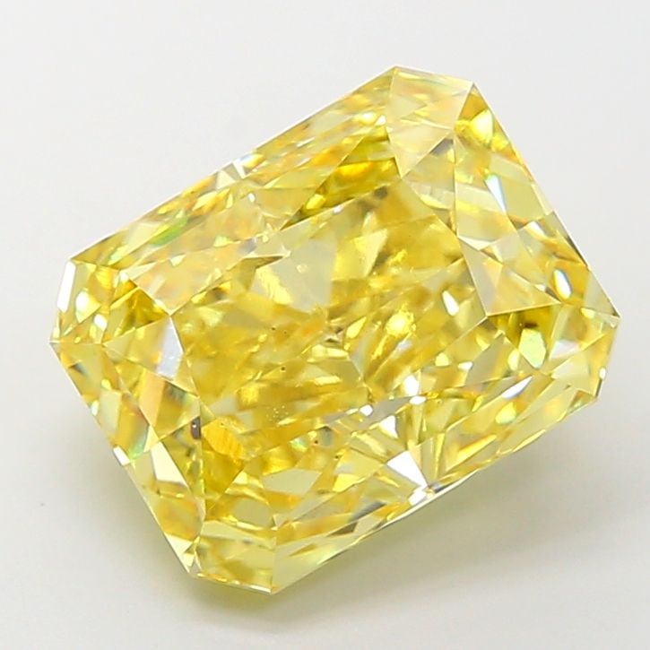 Loose Diamond - RADIANT 7.05ct Fancy Intense Yellow VS2: Loose Diamond - RADIANT 7.05ct Fancy Intense Yellow VS2 Source: This is a real non-mined Diamond that has been grown in a lab Shape: RADIANT Carats: 7.05 Color: Fancy Intense Yellow Certification: IGI