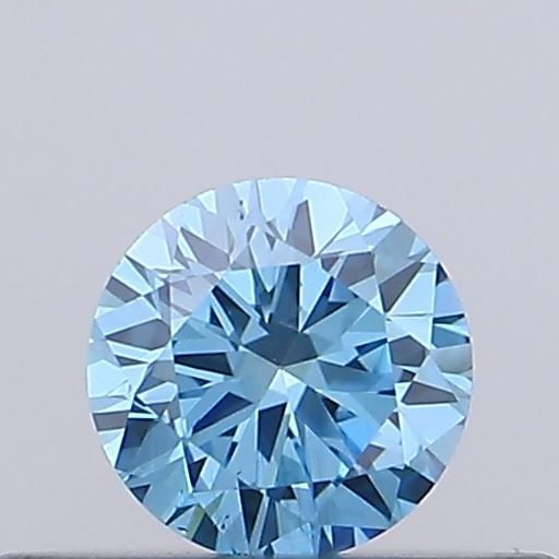 Loose Diamond - ROUND 0.19ct Fancy Vivid Blue VS2: Loose Diamond - ROUND 0.19ct Fancy Vivid Blue VS2 Source: This is a real non-mined Diamond that has been grown in a lab Shape: ROUND Carats: 0.19 Color: Fancy Vivid Blue Certification: IGI Video:
