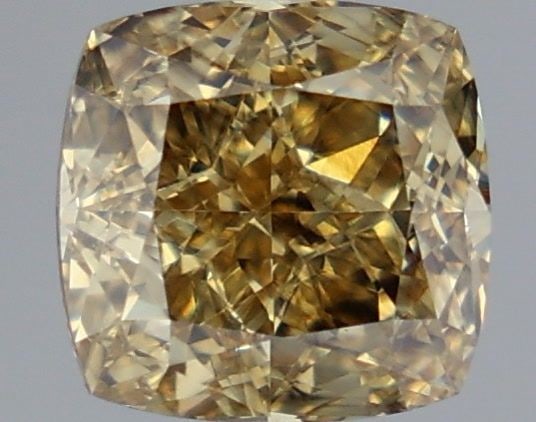 Loose Diamond - CUSHION MODIFIED 2.03ct Fancy Intense Gray Yellow VS2: Loose Diamond - CUSHION MODIFIED 2.03ct Fancy Intense Gray Yellow VS2 Source: This is a real non-mined Diamond that has been grown in a lab Shape: CUSHION MODIFIED Carats: 2.03 Color: Fancy Intense Gr