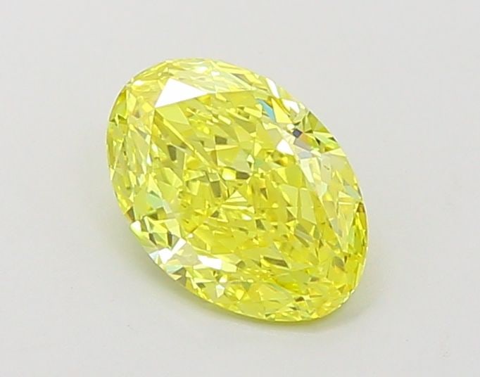 Loose Diamond - OVAL 1.04ct Fancy Vivid Yellow VVS1: Loose Diamond - OVAL 1.04ct Fancy Vivid Yellow VVS1 Source: This is a real non-mined Diamond that has been grown in a lab Shape: OVAL Carats: 1.04 Color: Fancy Vivid Yellow Certification: IGI Video: