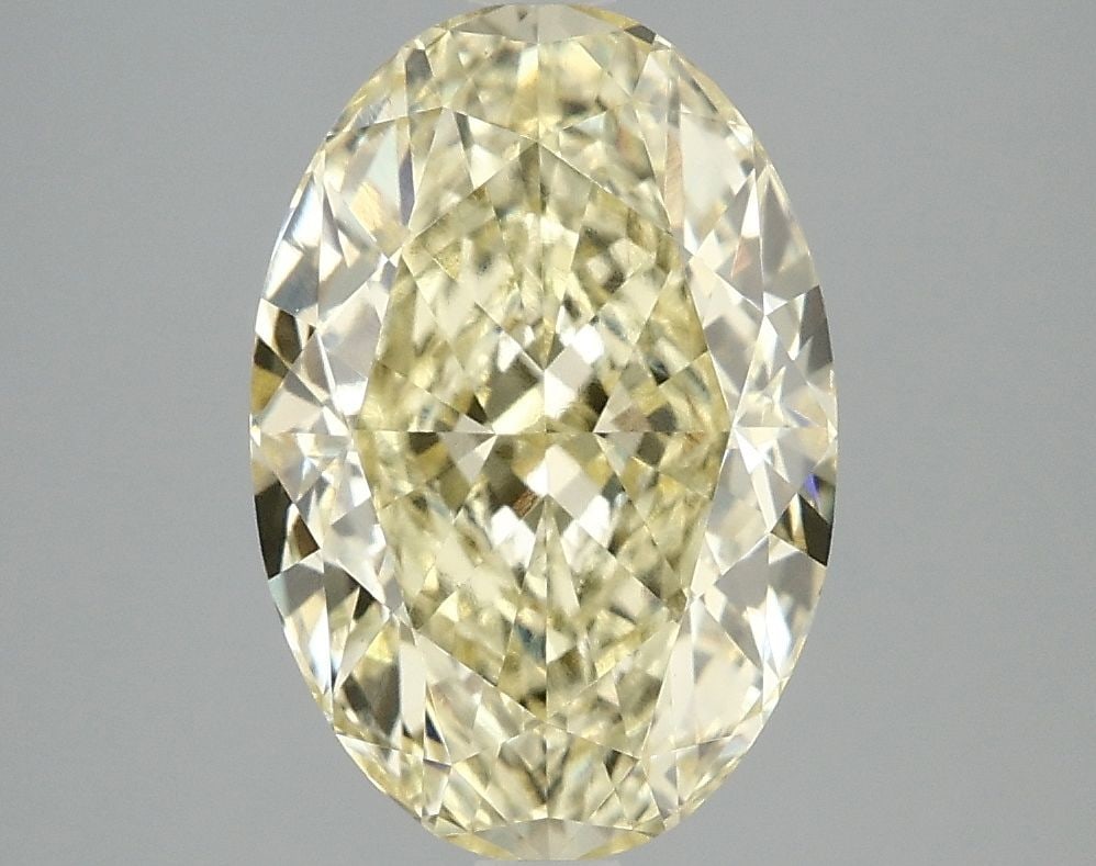 Loose Diamond - OVAL 4.04ct Fancy Intense Yellow VVS2: Loose Diamond - OVAL 4.04ct Fancy Intense Yellow VVS2 Source: This is a real non-mined Diamond that has been grown in a lab Shape: OVAL Carats: 4.04 Color: Fancy Intense Yellow Certification: IGI