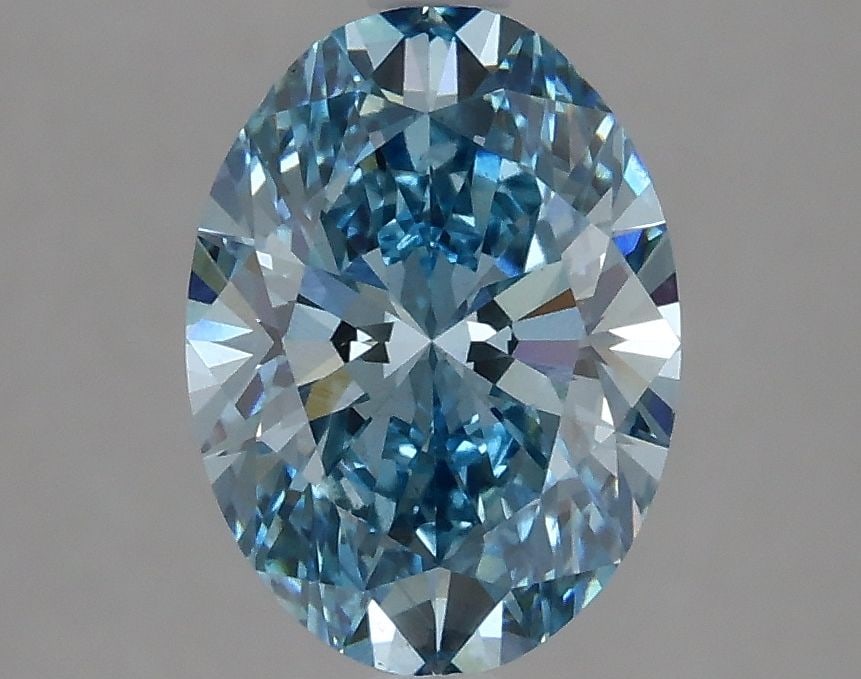 Loose Diamond - OVAL 2.16ct Fancy Vivid Blue VS2: Loose Diamond - OVAL 2.16ct Fancy Vivid Blue VS2 Source: This is a real non-mined Diamond that has been grown in a lab Shape: OVAL Carats: 2.16 Color: Fancy Vivid Blue Certification: IGI Video: