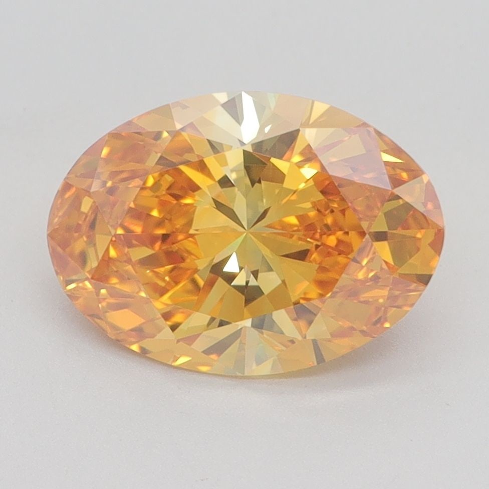Loose Diamond - OVAL 2.3ct Fancy Vivid Yellow VVS2: Loose Diamond - OVAL 2.3ct Fancy Vivid Yellow VVS2 Source: This is a real non-mined Diamond that has been grown in a lab Shape: OVAL Carats: 2.3 Color: Fancy Vivid Yellow Certification: IGI Video:
