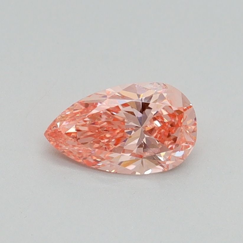 Loose Diamond - PEAR 0.5ct Fancy Vivid Pink SI2: Loose Diamond - PEAR 0.5ct Fancy Vivid Pink SI2 Source: This is a real non-mined Diamond that has been grown in a lab Shape: PEAR Carats: 0.5 Color: Fancy Vivid Pink Certification: IGI Video: