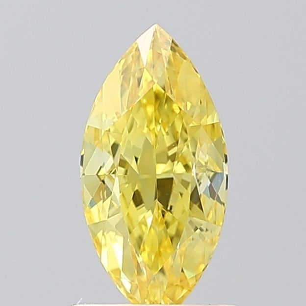 Loose Diamond - MARQUISE 1.01ct Fancy Vivid Yellow VS1: Loose Diamond - MARQUISE 1.01ct Fancy Vivid Yellow VS1 Source: This is a real non-mined Diamond that has been grown in a lab Shape: MARQUISE Carats: 1.01 Color: Fancy Vivid Yellow Certification: IGI V