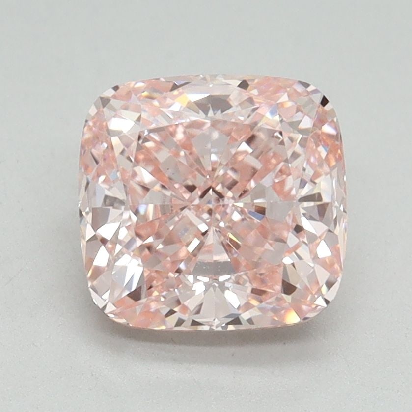 Loose Diamond - CUSHION BRILLIANT 1.81ct Fancy Intense Pink VS1: Loose Diamond - CUSHION BRILLIANT 1.81ct Fancy Intense Pink VS1 Source: This is a real non-mined Diamond that has been grown in a lab Shape: CUSHION BRILLIANT Carats: 1.81 Color: Fancy Intense Pink Ce