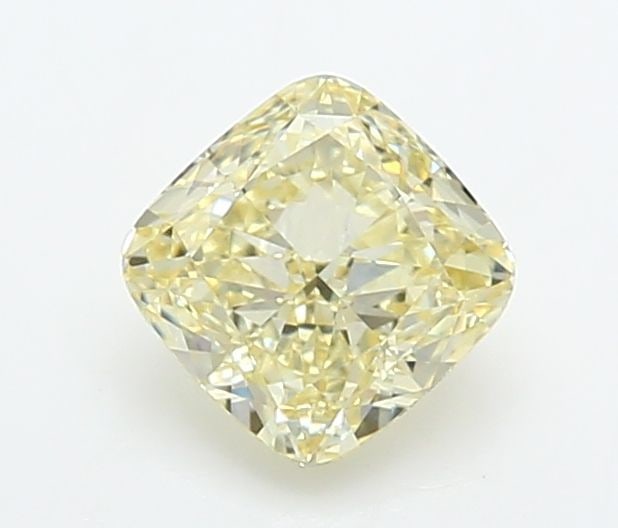 Loose Diamond - CUSHION MODIFIED 1.05ct Fancy Yellow VVS2: Loose Diamond - CUSHION MODIFIED 1.05ct Fancy Yellow VVS2 Source: This is a real non-mined Diamond that has been grown in a lab Shape: CUSHION MODIFIED Carats: 1.05 Color: Fancy Yellow Certification: