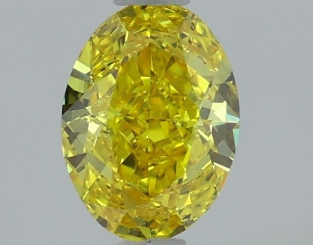 Loose Diamond - OVAL 1.03ct Fancy Vivid Yellow VVS2: Loose Diamond - OVAL 1.03ct Fancy Vivid Yellow VVS2 Source: This is a real non-mined Diamond that has been grown in a lab Shape: OVAL Carats: 1.03 Color: Fancy Vivid Yellow Certification: IGI Video: