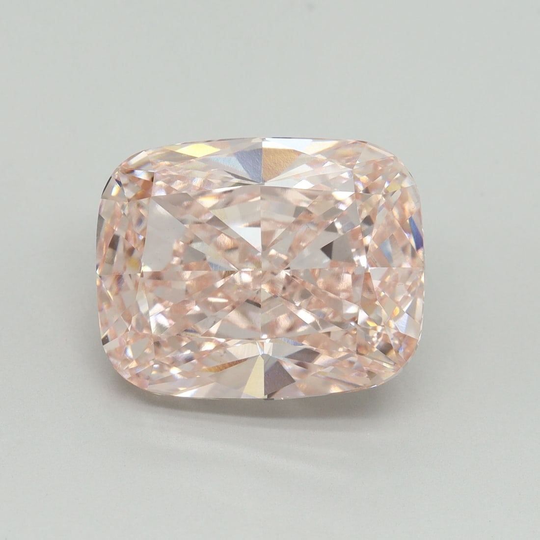 Loose Diamond - CUSHION MODIFIED 10.64ct Fancy Intense Pink VS1: Loose Diamond - CUSHION MODIFIED 10.64ct Fancy Intense Pink VS1 Source: This is a real non-mined Diamond that has been grown in a lab Shape: CUSHION MODIFIED Carats: 10.64 Color: Fancy Intense Pink Ce