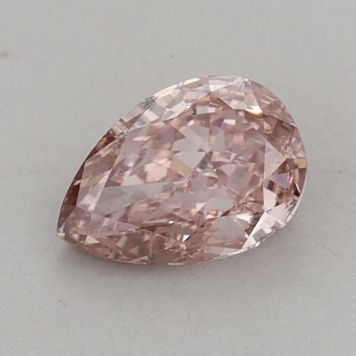 Loose Diamond - PEAR 0.77ct Fancy Brown Pink VS1: Loose Diamond - PEAR 0.77ct Fancy Brown Pink VS1 Source: This is a real non-mined Diamond that has been grown in a lab Shape: PEAR Carats: 0.77 Color: Fancy Brown Pink Certification: IGI Video: