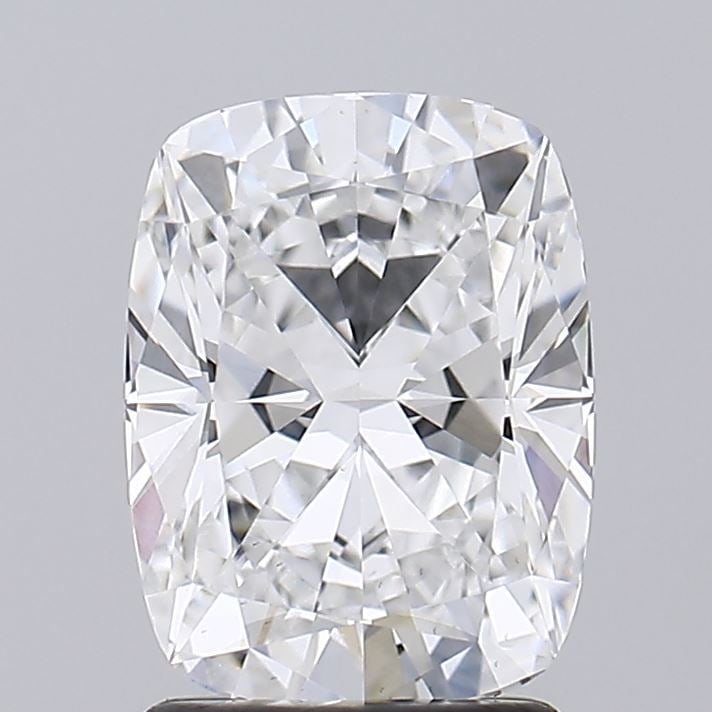 Loose Diamond - CUSHION MODIFIED 2.09ct E VVS2: Loose Diamond - CUSHION MODIFIED 2.09ct E VVS2 Source: This is a real non-mined Diamond that has been grown in a lab Shape: CUSHION MODIFIED Carats: 2.09 Color: E Clarity: VVS2 Certification: GIA