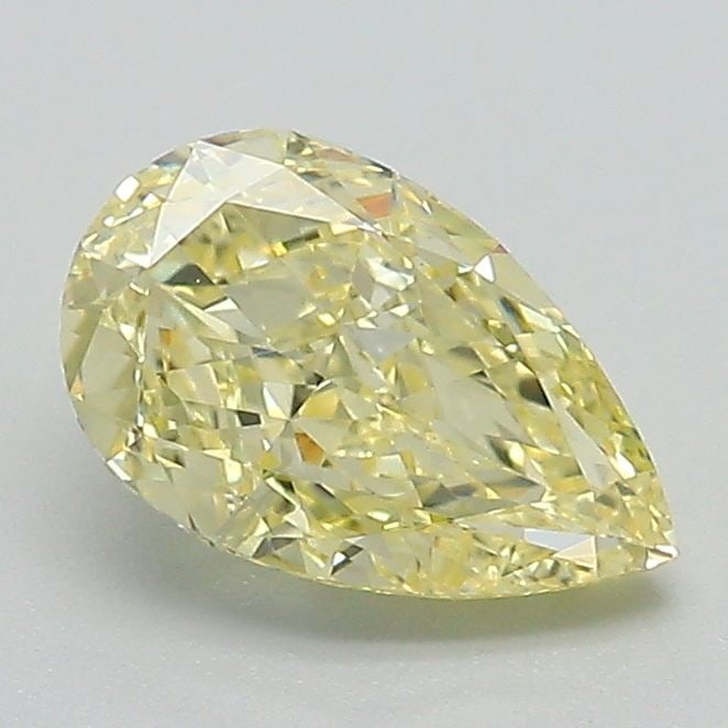 Loose Diamond - PEAR 1.22ct Fancy Intense Yellow VS1: Loose Diamond - PEAR 1.22ct Fancy Intense Yellow VS1 Source: This is a real non-mined Diamond that has been grown in a lab Shape: PEAR Carats: 1.22 Color: Fancy Intense Yellow Certification: IGI Video
