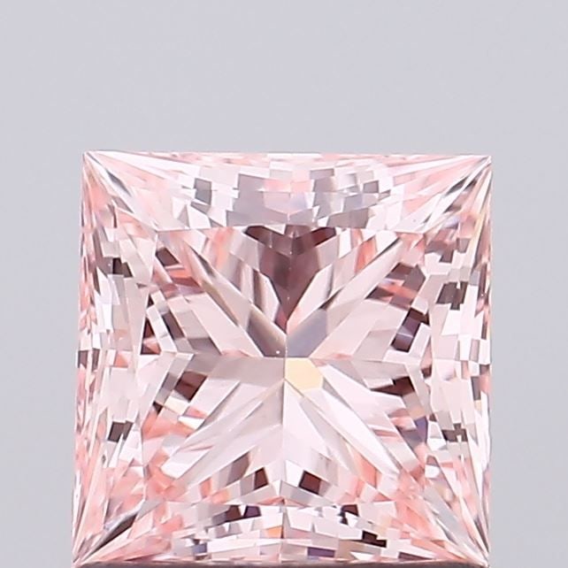 Loose Diamond - PRINCESS 1.06ct Fancy Intense Pink VVS2: Loose Diamond - PRINCESS 1.06ct Fancy Intense Pink VVS2 Source: This is a real non-mined Diamond that has been grown in a lab Shape: PRINCESS Carats: 1.06 Color: Fancy Intense Pink Certification: IGI
