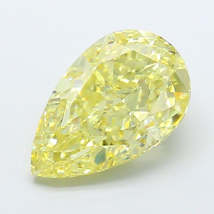 Loose Diamond - PEAR 5.76ct Fancy Yellow VVS2: Loose Diamond - PEAR 5.76ct Fancy Yellow VVS2 Source: This is a real non-mined Diamond that has been grown in a lab Shape: PEAR Carats: 5.76 Color: Fancy Yellow Certification: IGI Video: