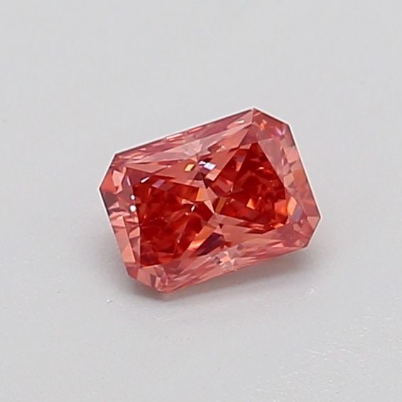 Loose Diamond - PRINCESS 0.36ct Fancy Intense Orange Pink SI1: Loose Diamond - PRINCESS 0.36ct Fancy Intense Orange Pink SI1 Source: This is a real non-mined Diamond that has been grown in a lab Shape: PRINCESS Carats: 0.36 Color: Fancy Intense Orange Pink Certif