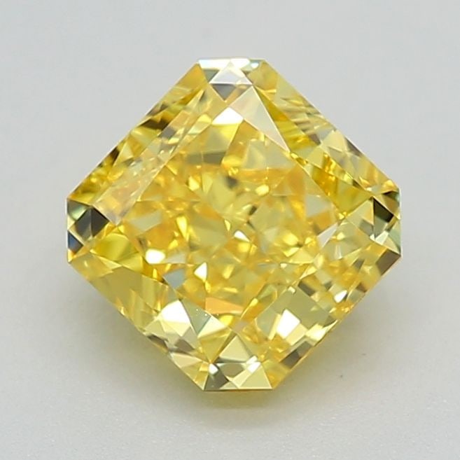 Loose Diamond - SQUARE RADIANT 0.71ct Fancy Vivid Yellow VVS1: Loose Diamond - SQUARE RADIANT 0.71ct Fancy Vivid Yellow VVS1 Source: This is a real non-mined Diamond that has been grown in a lab Shape: SQUARE RADIANT Carats: 0.71 Color: Fancy Vivid Yellow Certifi