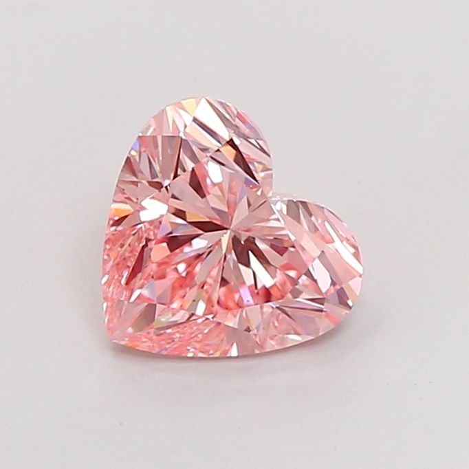 Loose Diamond - HEART 2.53ct Fancy Vivid Pink VS1: Loose Diamond - HEART 2.53ct Fancy Vivid Pink VS1 Source: This is a real non-mined Diamond that has been grown in a lab Shape: HEART Carats: 2.53 Color: Fancy Vivid Pink Certification: IGI Video: