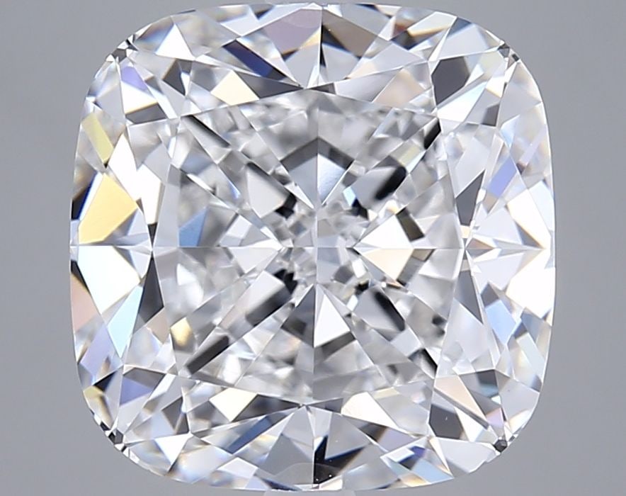 Loose Diamond - CUSHION BRILLIANT 8.05ct E VVS2: Loose Diamond - CUSHION BRILLIANT 8.05ct E VVS2 Source: This is a real non-mined Diamond that has been grown in a lab Shape: CUSHION BRILLIANT Carats: 8.05 Color: E Clarity: VVS2 Certification: GIA Vi