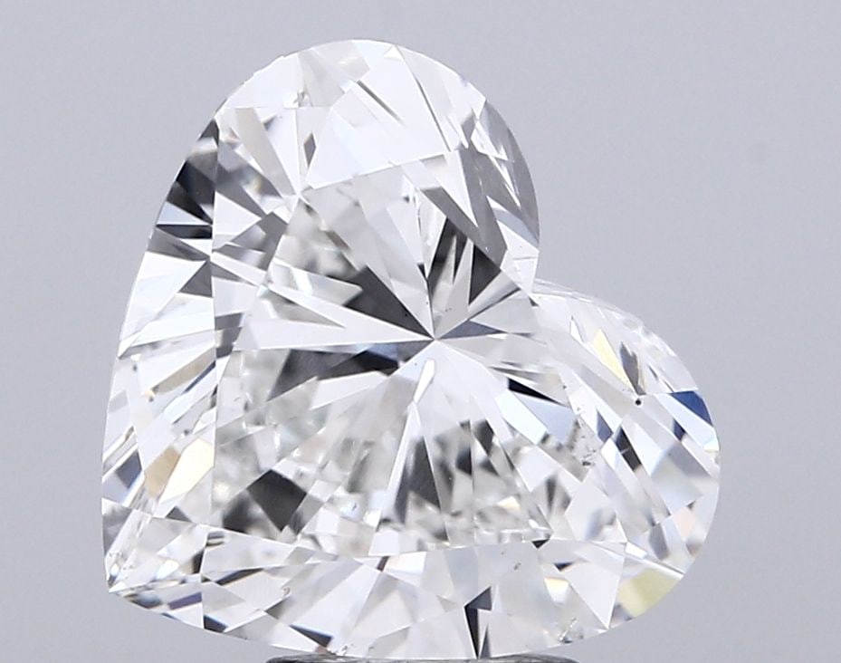 Loose Diamond - HEART 4.52ct F VS1: Loose Diamond - HEART 4.52ct F VS1 Source: This is a real non-mined Diamond that has been grown in a lab Shape: HEART Carats: 4.52 Color: F Clarity: VS1 Certification: IGI Video: