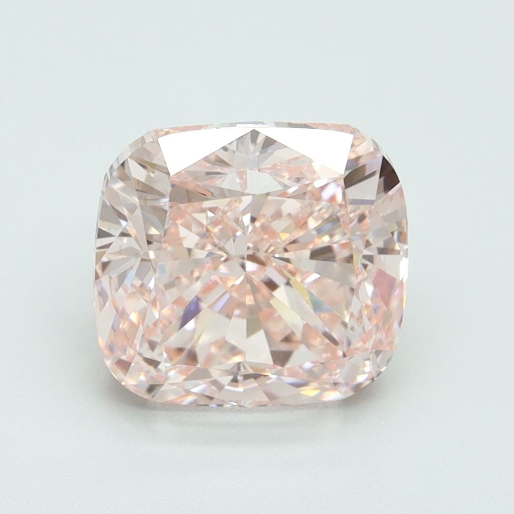 Loose Diamond - CUSHION BRILLIANT 3.52ct Fancy Intense Pink VS1: Loose Diamond - CUSHION BRILLIANT 3.52ct Fancy Intense Pink VS1 Source: This is a real non-mined Diamond that has been grown in a lab Shape: CUSHION BRILLIANT Carats: 3.52 Color: Fancy Intense Pink Ce