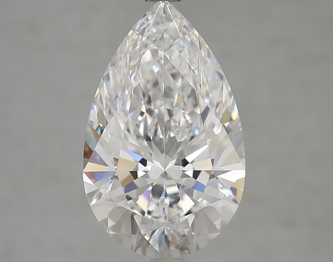 Loose Diamond - PEAR 4.02ct D VVS2 (1 of 1)