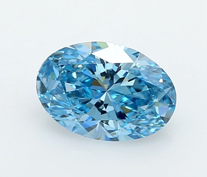 Loose Diamond - OVAL 1.13ct Fancy Vivid Blue VVS1: Loose Diamond - OVAL 1.13ct Fancy Vivid Blue VVS1 Source: This is a real non-mined Diamond that has been grown in a lab Shape: OVAL Carats: 1.13 Color: Fancy Vivid Blue Certification: IGI Video:
