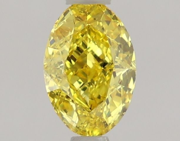 Loose Diamond - OVAL 1.0ct Fancy Vivid Yellow VS1: Loose Diamond - OVAL 1.0ct Fancy Vivid Yellow VS1 Source: This is a real non-mined Diamond that has been grown in a lab Shape: OVAL Carats: 1.0 Color: Fancy Vivid Yellow Certification: IGI The Diamond