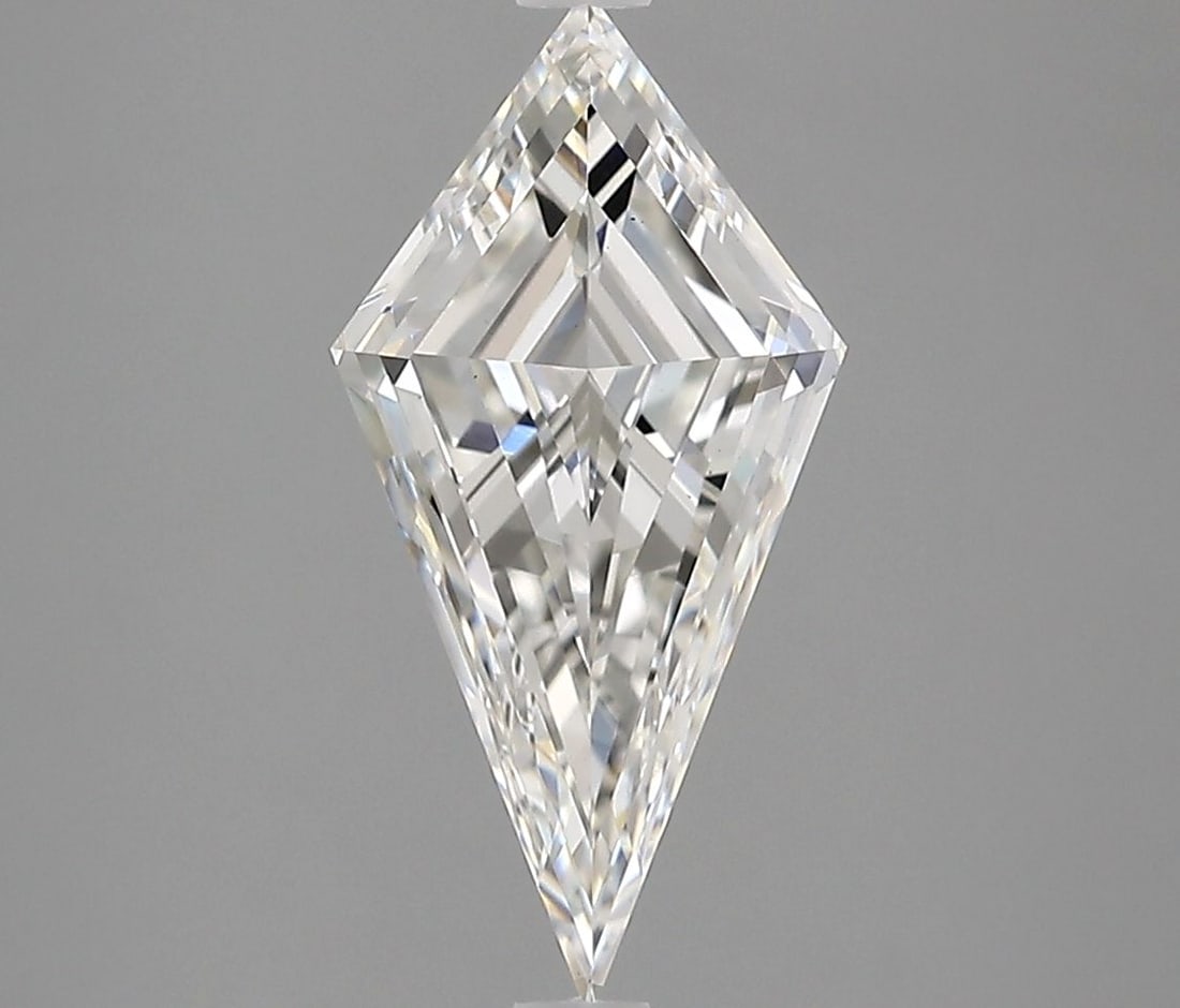 Loose Diamond - KITE 2.1ct F VS1: Loose Diamond - KITE 2.1ct F VS1 Source: This is a real non-mined Diamond that has been grown in a lab Shape: KITE Carats: 2.1 Color: F Clarity: VS1 Certification: IGI Video: