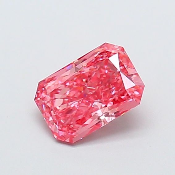 Loose Diamond - RADIANT 1.04ct Fancy Vivid Pink VS2: Loose Diamond - RADIANT 1.04ct Fancy Vivid Pink VS2 Source: This is a real non-mined Diamond that has been grown in a lab Shape: RADIANT Carats: 1.04 Color: Fancy Vivid Pink Certification: IGI Video:
