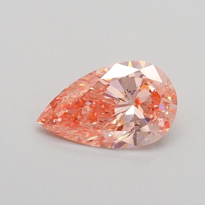 Loose Diamond - PEAR 0.5ct Fancy Vivid Pink SI1: Loose Diamond - PEAR 0.5ct Fancy Vivid Pink SI1 Source: This is a real non-mined Diamond that has been grown in a lab Shape: PEAR Carats: 0.5 Color: Fancy Vivid Pink Certification: IGI Video: Video