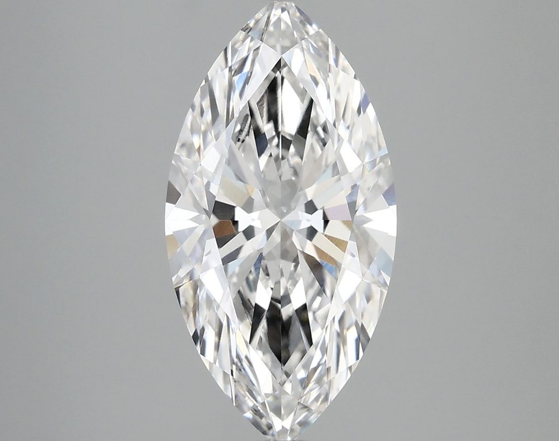 Loose Diamond - MARQUISE 3.0ct E VVS2: Loose Diamond - MARQUISE 3.0ct E VVS2 Source: This is a real non-mined Diamond that has been grown in a lab Shape: MARQUISE Carats: 3.0 Color: E Clarity: VVS2 Certification: IGI Video: