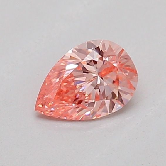 Loose Diamond - PEAR 0.21ct Fancy Vivid Pink VS1: Loose Diamond - PEAR 0.21ct Fancy Vivid Pink VS1 Source: This is a real non-mined Diamond that has been grown in a lab Shape: PEAR Carats: 0.21 Color: Fancy Vivid Pink Certification: IGI The Diamond D