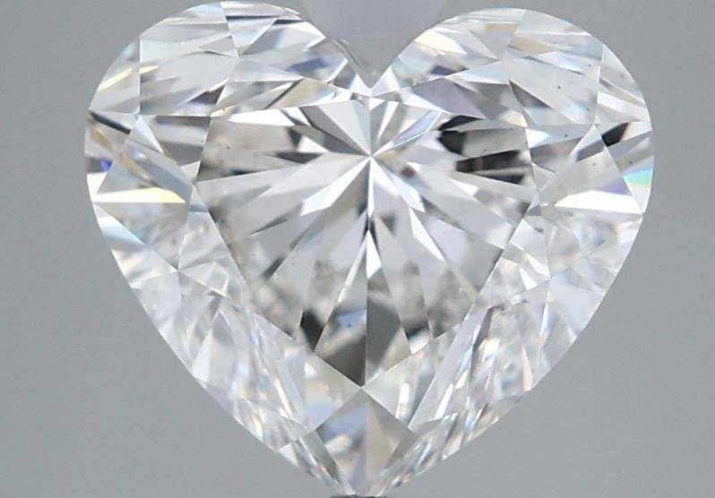 Loose Diamond - HEART 2.71ct F VS1: Loose Diamond - HEART 2.71ct F VS1 Source: This is a real non-mined Diamond that has been grown in a lab Shape: HEART Carats: 2.71 Color: F Clarity: VS1 Certification: IGI Video: