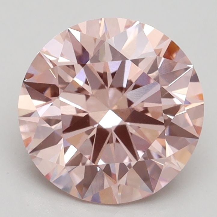 Ideal Loose Diamond - ROUND 2.11ct Fancy Intense Pink VS1: Ideal Loose Diamond - ROUND 2.11ct Fancy Intense Pink VS1 Source: This is a real non-mined Diamond that has been grown in a lab Shape: ROUND Carats: 2.11 Color: Fancy Intense Pink Certification: IGI V