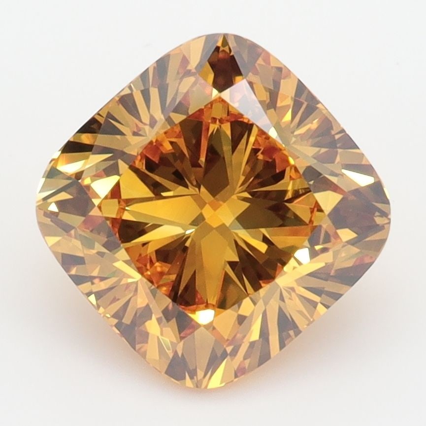 Loose Diamond - CUSHION BRILLIANT 3.09ct Fancy Vivid Yellow VVS1: Loose Diamond - CUSHION BRILLIANT 3.09ct Fancy Vivid Yellow VVS1 Source: This is a real non-mined Diamond that has been grown in a lab Shape: CUSHION BRILLIANT Carats: 3.09 Color: Fancy Vivid Yellow C