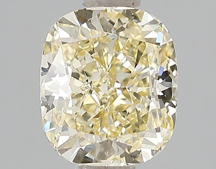 Loose Diamond - CUSHION BRILLIANT 1.6ct Fancy Intense Yellow VVS2: Loose Diamond - CUSHION BRILLIANT 1.6ct Fancy Intense Yellow VVS2 Source: This is a real non-mined Diamond that has been grown in a lab Shape: CUSHION BRILLIANT Carats: 1.6 Color: Fancy Intense Yellow