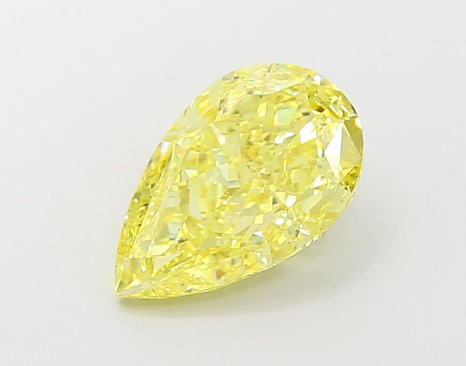 Loose Diamond - PEAR 3.75ct Fancy Vivid Yellow VS2: Loose Diamond - PEAR 3.75ct Fancy Vivid Yellow VS2 Source: This is a real non-mined Diamond that has been grown in a lab Shape: PEAR Carats: 3.75 Color: Fancy Vivid Yellow Certification: IGI Video: