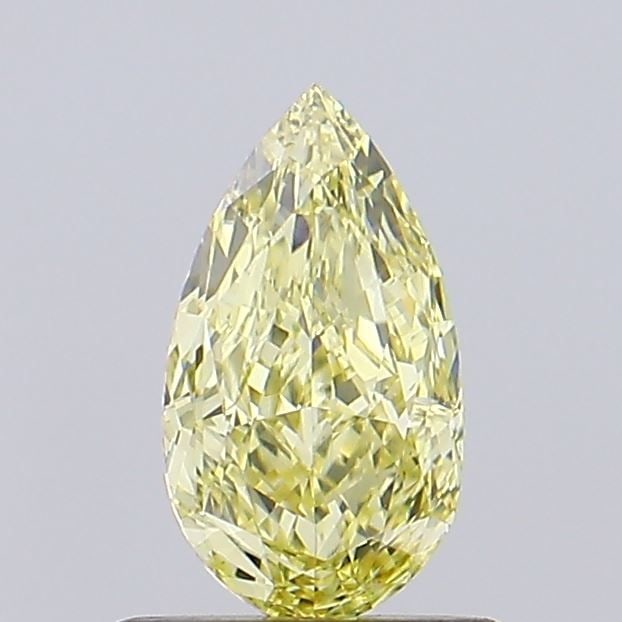 Loose Diamond - PEAR 0.75ct Fancy Intense Yellow VVS1: Loose Diamond - PEAR 0.75ct Fancy Intense Yellow VVS1 Source: This is a real non-mined Diamond that has been grown in a lab Shape: PEAR Carats: 0.75 Color: Fancy Intense Yellow Certification: IGI Vide