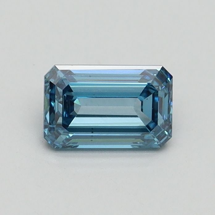 Loose Diamond - EMERALD 0.5ct Fancy Vivid Blue VS2 (1 of 1)