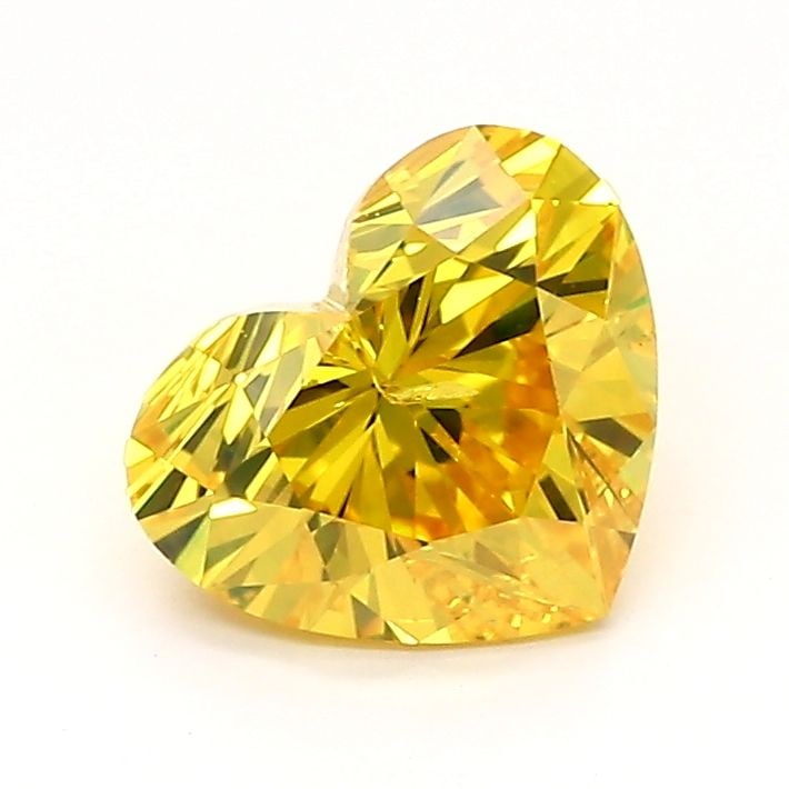 Loose Diamond - HEART 1.15ct Fancy Deep Yellow SI2: Loose Diamond - HEART 1.15ct Fancy Deep Yellow SI2 Source: This is a real non-mined Diamond that has been grown in a lab Shape: HEART Carats: 1.15 Color: Fancy Deep Yellow Certification: IGI Video: